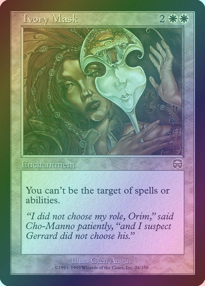 Ivory Mask (MMQ) (24) / Foil
