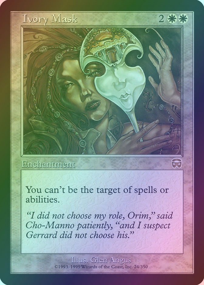 Ivory Mask (MMQ) (24) / Foil