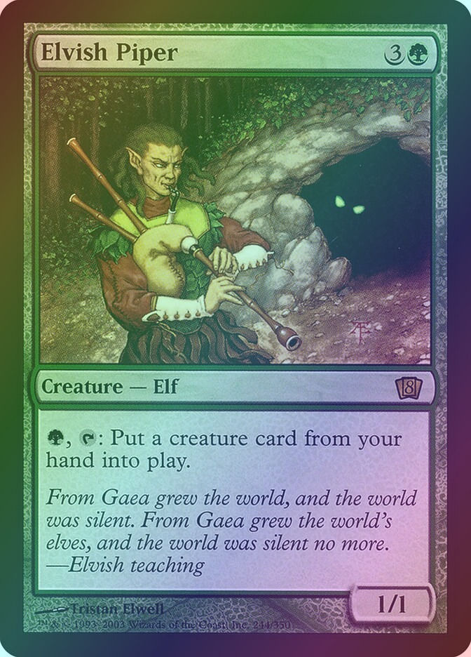 Elvish Piper (8ED) (244★) / Foil