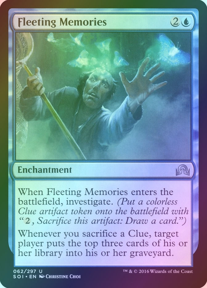 Fleeting Memories (SOI) (62) / Foil