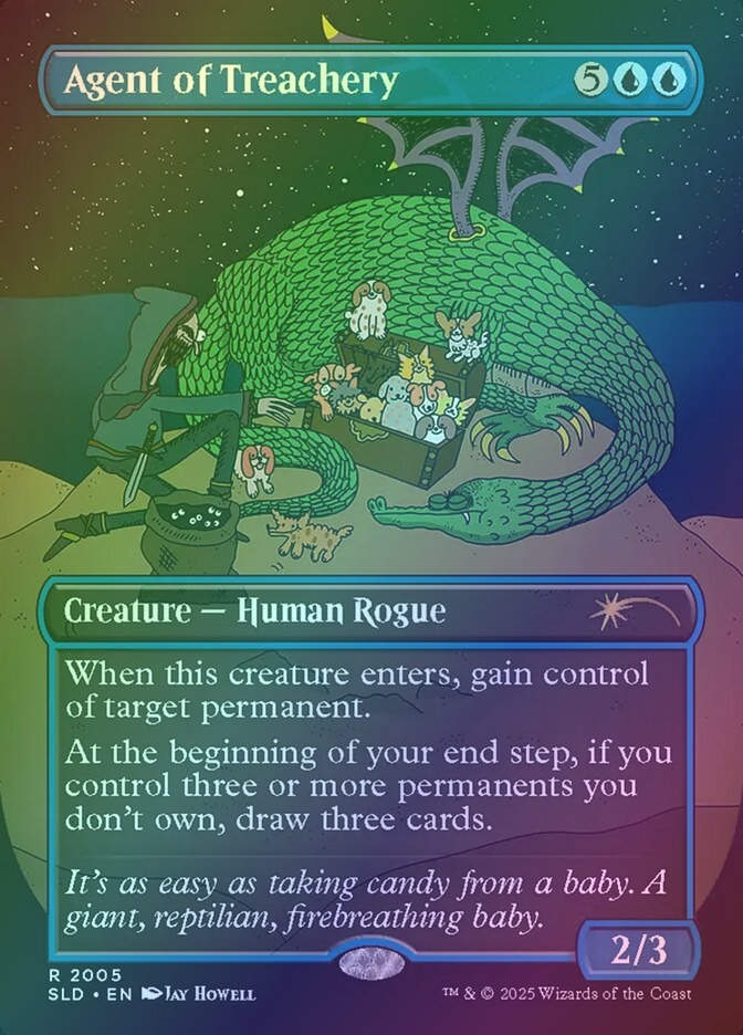 Agent of Treachery (SLD) (2005) / Borderless / Foil