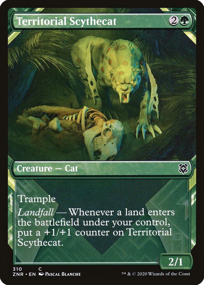 Territorial Scythecat (ZNR) (310) / Showcase