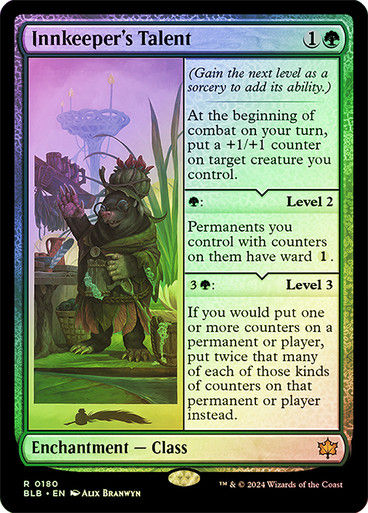 Innkeeper's Talent (blb) (180) / Foil