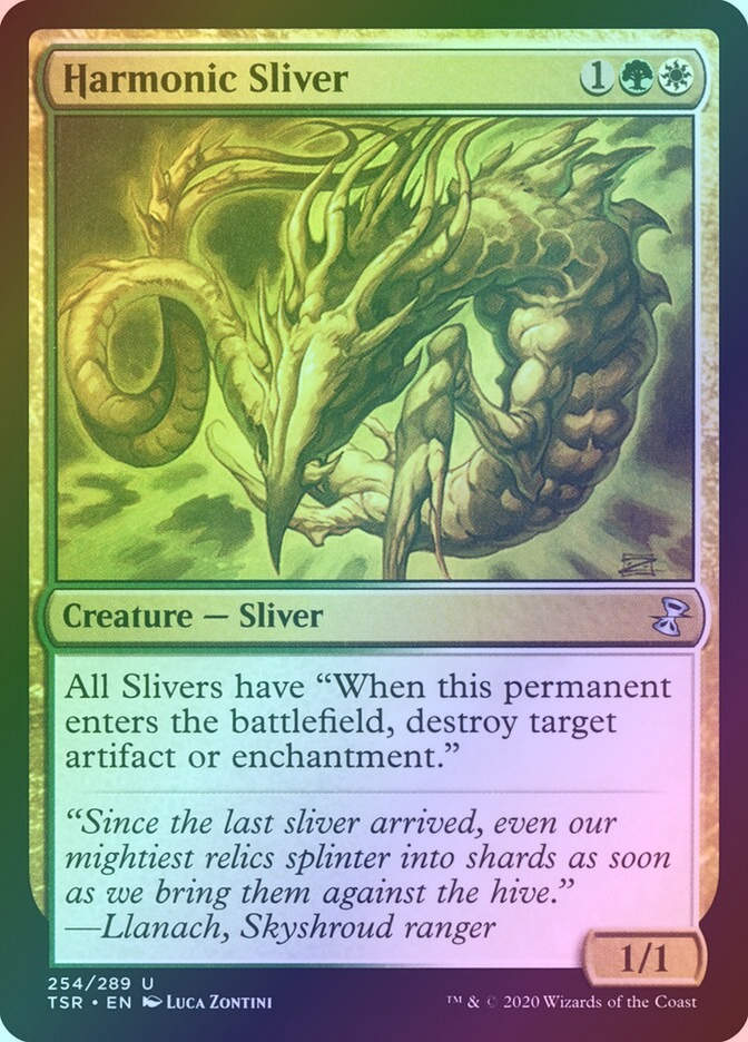 Harmonic Sliver (TSR) (254) / Foil