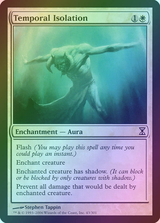 Temporal Isolation (TSP) (43) / Foil