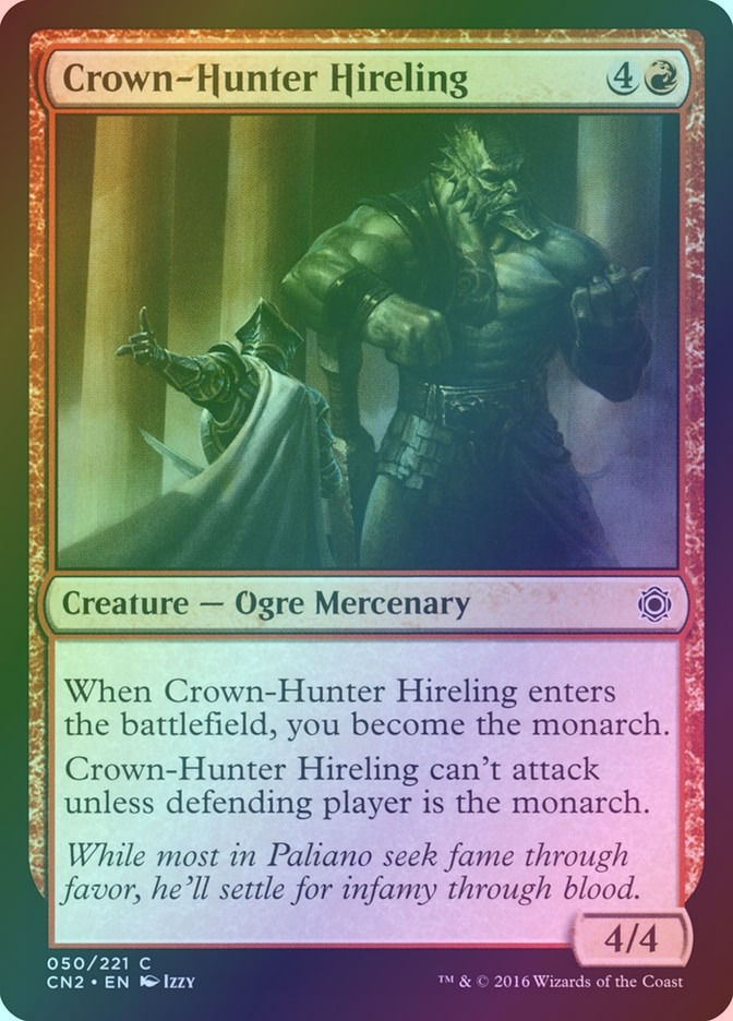 Crown-Hunter Hireling (CN2) (50) / Foil