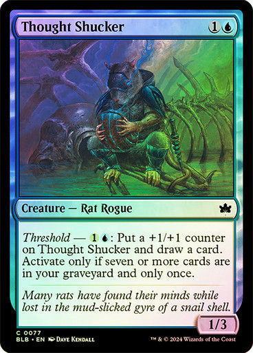 Thought Shucker (blb) (77) / Foil