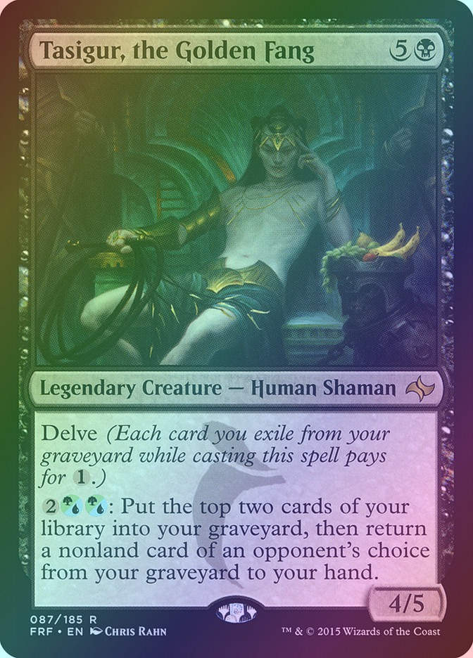 Tasigur, the Golden Fang (FRF) (87) / Foil