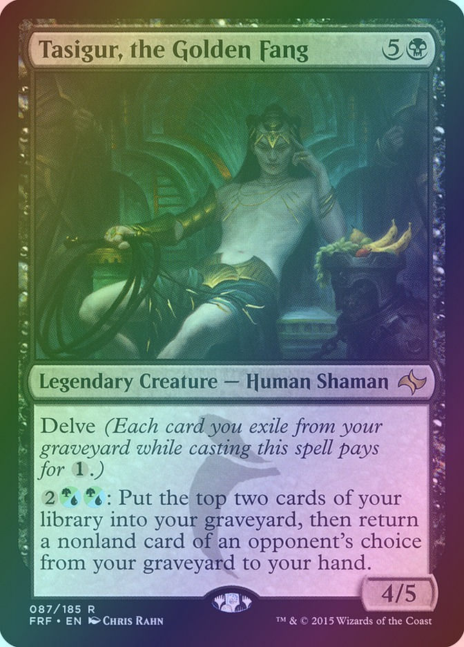 Tasigur, the Golden Fang (FRF) (87) / Foil