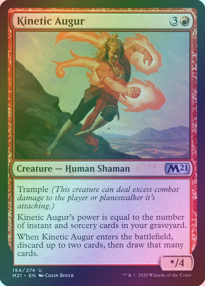 Kinetic Augur (M21) (154) / Foil