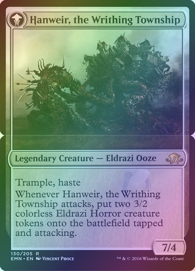 Hanweir, the Writhing Township (EMN) (130b) / Foil