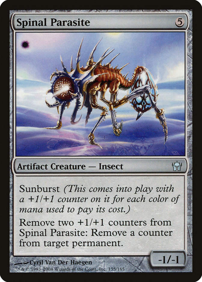 Spinal Parasite (5DN) (155) / Foil