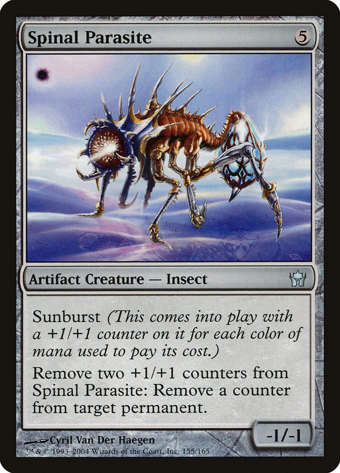 Spinal Parasite (5DN) (155) / Foil