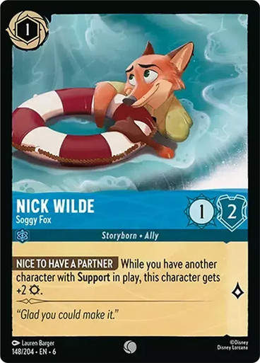 Nick Wilde - Soggy Fox (LOR_AZU)