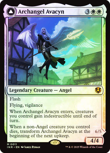 Archangel Avacyn // Avacyn, the Purifier (INR) (11) / Foil