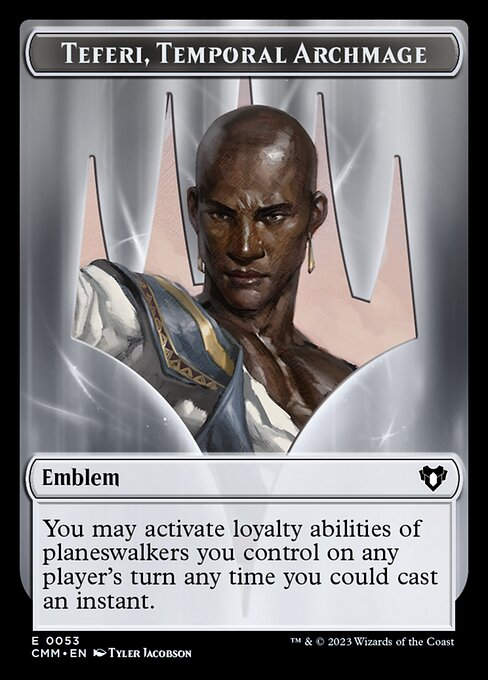 Teferi, Temporal Archmage Emblem (tcmm)