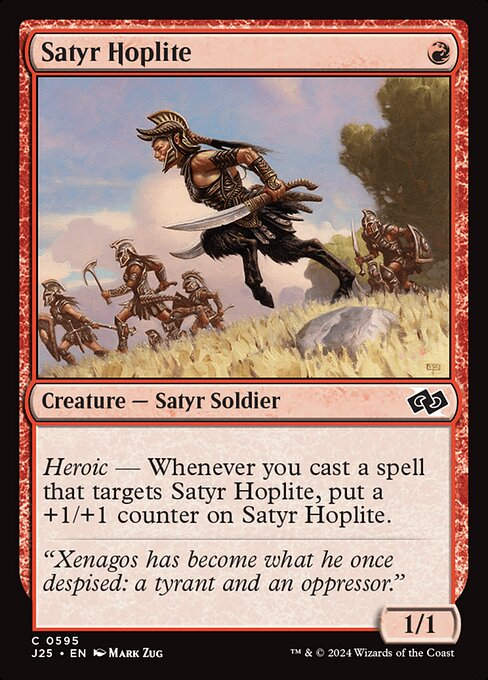 Satyr Hoplite (J25) (595)