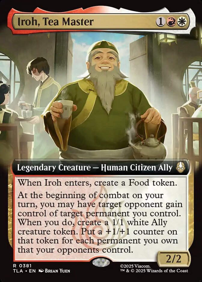 Iroh, Tea Master (TLA) (381) / Extended Art