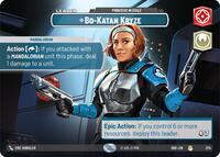 Bo-Katan Kryze - Princess in Exile (Showcase) (SHD_#274) / Foil