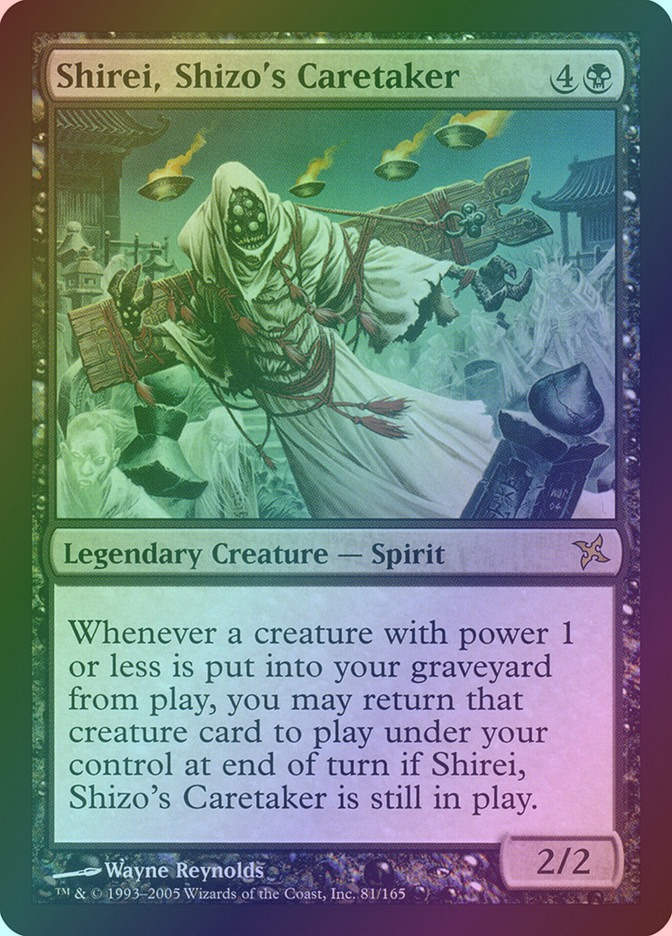 Shirei, Shizo's Caretaker (BOK) (81) / Foil