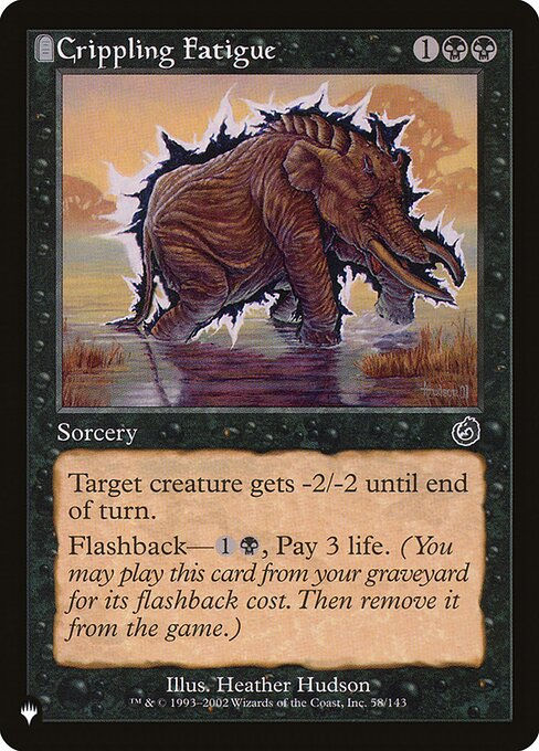 Crippling Fatigue (PLST) (TOR-58)