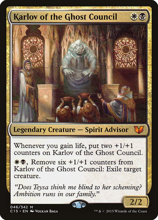 Karlov of the Ghost Council (c15)