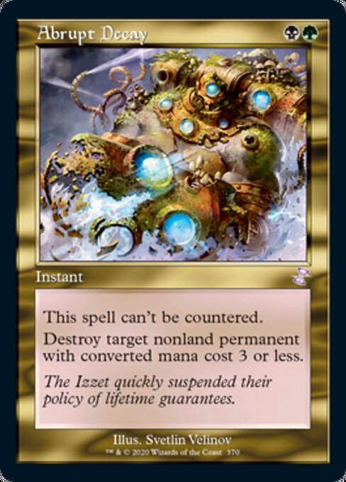 Abrupt Decay (TSR) (Timeshifted)