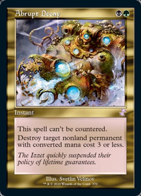Abrupt Decay (TSR) (Timeshifted)