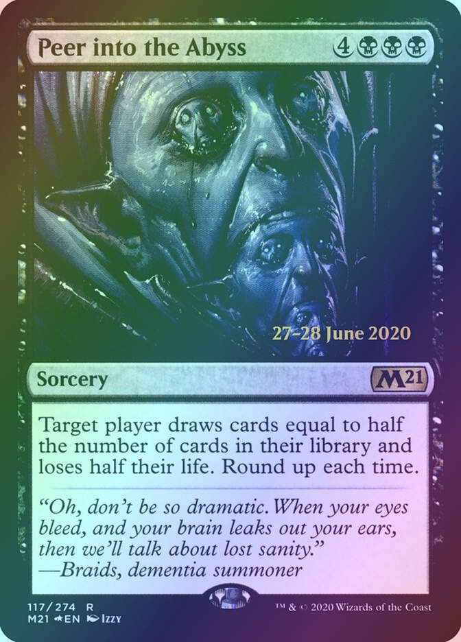 Peer into the Abyss (PM21) (117s) / Foil