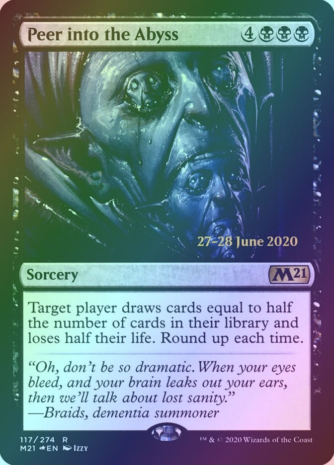 Peer into the Abyss (PM21) (117s) / Foil
