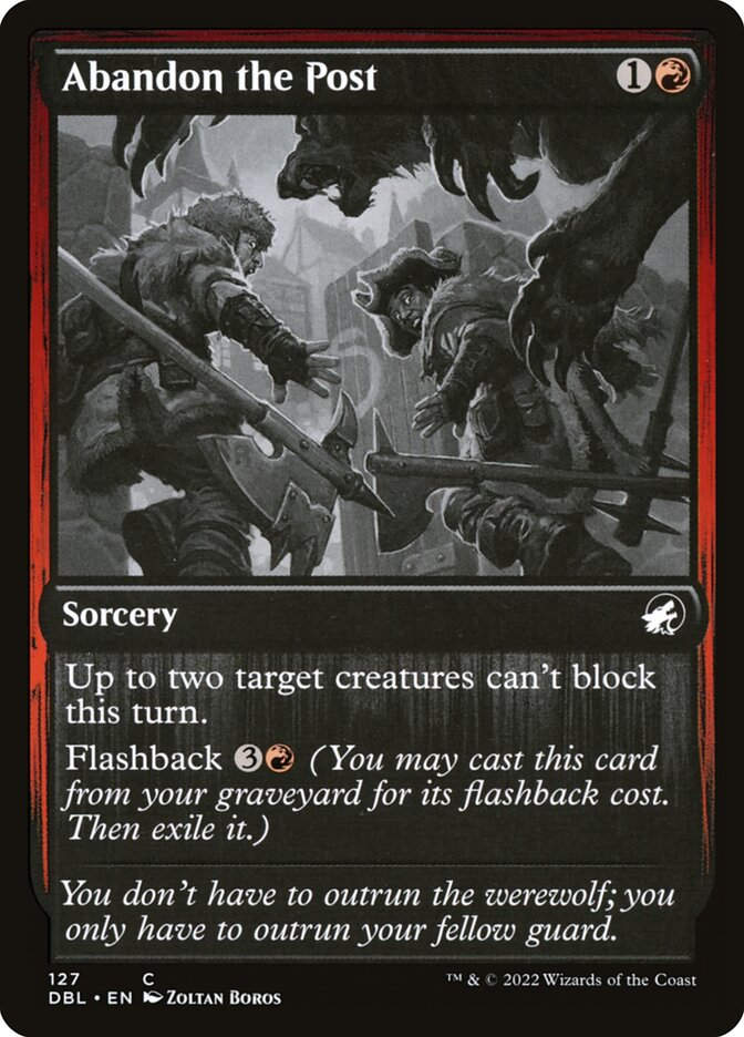 Abandon the Post (DBL) (127)