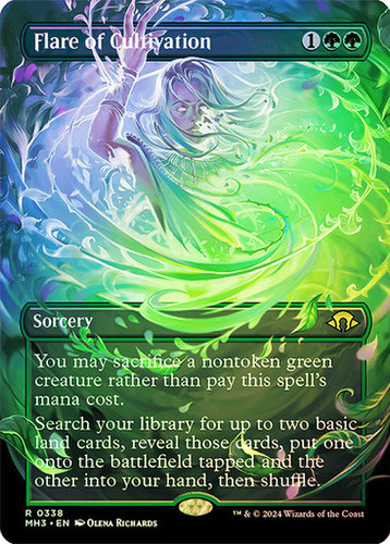 Flare of Cultivation (mh3) (338) / Borderless Foil | MTG Wolf México