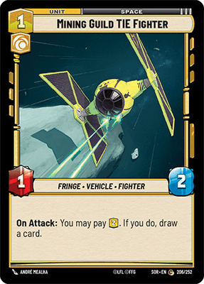 Mining Guild TIE Fighter (SOR_#206/252)
