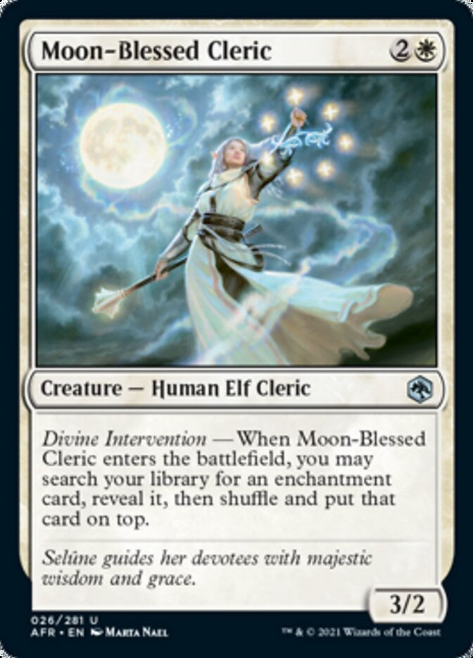 Moon-Blessed Cleric (AFR)