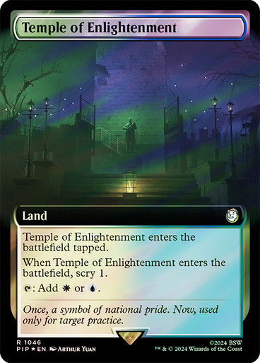 Temple of Enlightenment (pip) (1046) / Extended Surge Foil