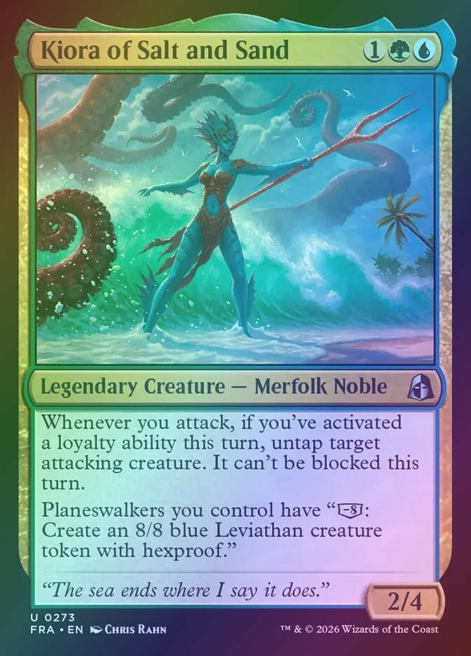 Kiora of Salt and Sand (FRA) (273) / Foil