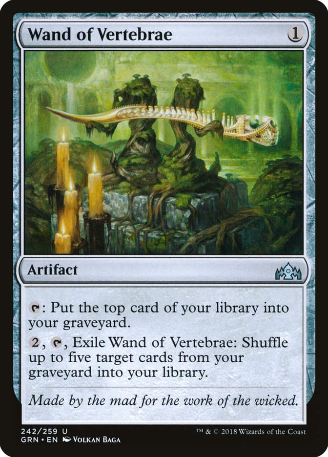 Wand of Vertebrae (GRN) (242)