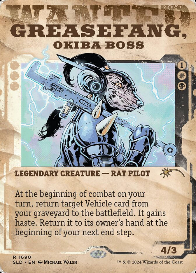 Greasefang, Okiba Boss (SLD) (1690) / Borderless / Showcase