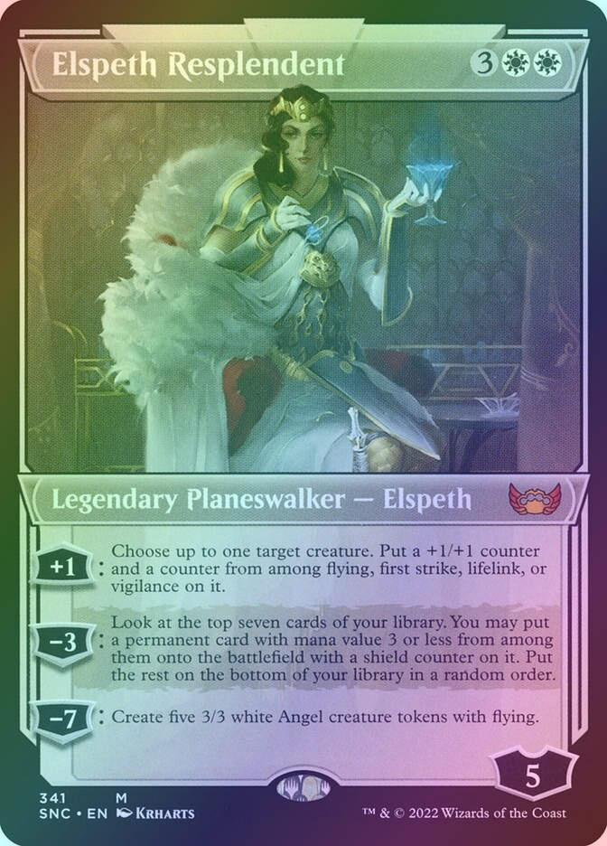 Elspeth Resplendent (SNC) (341) / Showcase / Foil