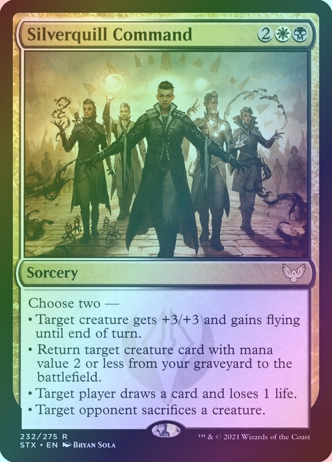 Silverquill Command (STX) (232) / Foil