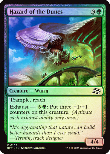 Hazard of the Dunes (DFT) (165) / Foil
