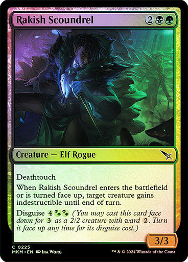 Rakish Scoundrel (mkm) (225) / Foil