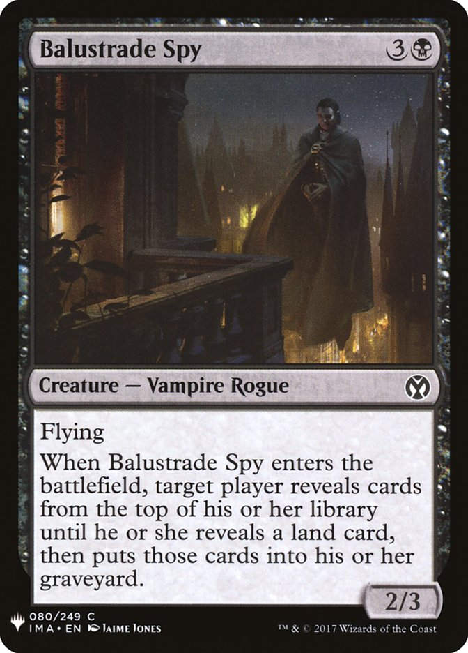 Balustrade Spy (MYS)