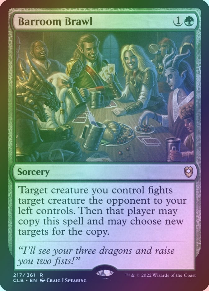 Barroom Brawl (CLB) (217) / Foil