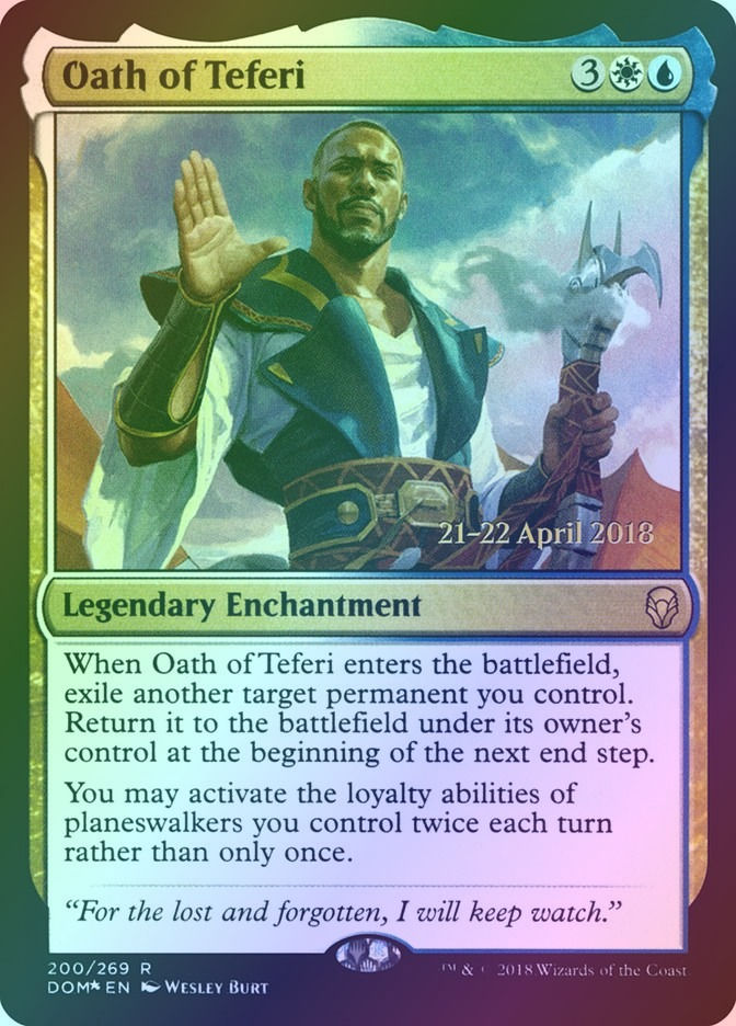 Oath of Teferi (PDOM) (200s) / Foil