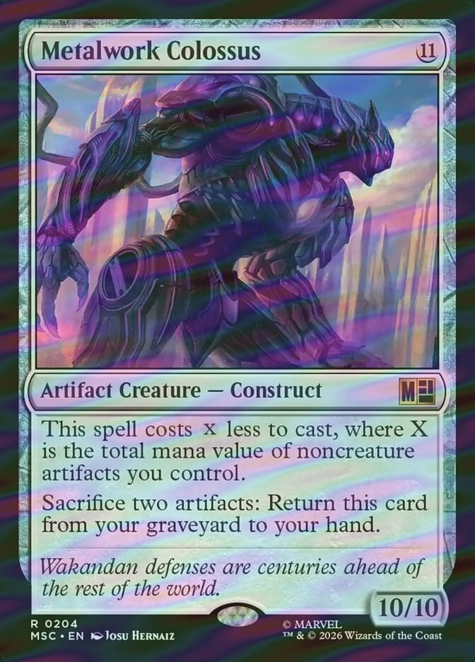 Metalwork Colossus (MSC) (204) / Surge Foil
