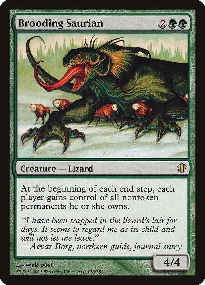 Brooding Saurian (c13)