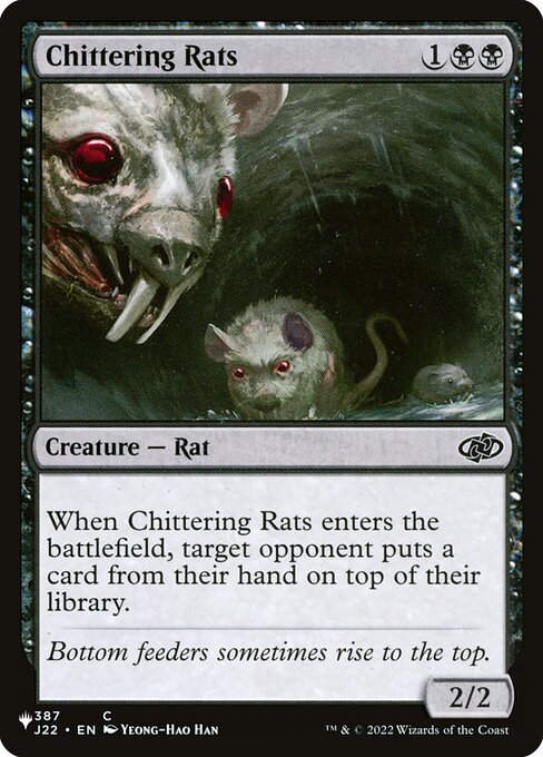 Chittering Rats (PLST) (J22-387)