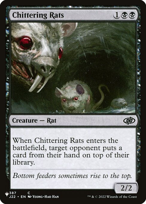 Chittering Rats (PLST) (J22-387)