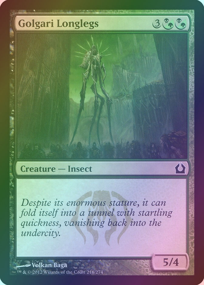 Golgari Longlegs (RTR) (216) / Foil
